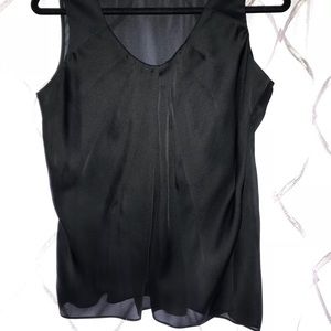 Anne Klein black blouse